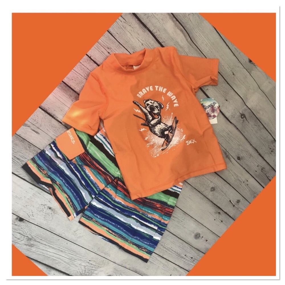 Skechers Short Sleeve Rashguard Set